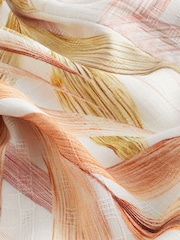 Cream Botanical Off Shoulder Playsuit - Image 6 of 6
