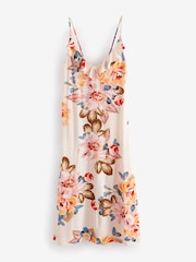 Floral Frill Midi Summer Dress - Image 7 of 8