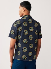 Lacoste Logo Print Resort Shirt - Image 2 of 5