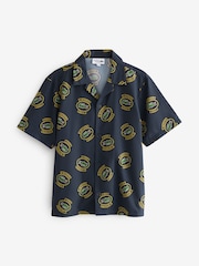 Lacoste Logo Print Resort Shirt - Image 4 of 5
