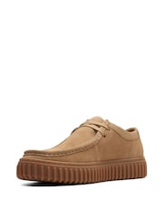 Naturale - Clarks Scarpe Torhill in pelle scamosciata - Image 4 of 7
