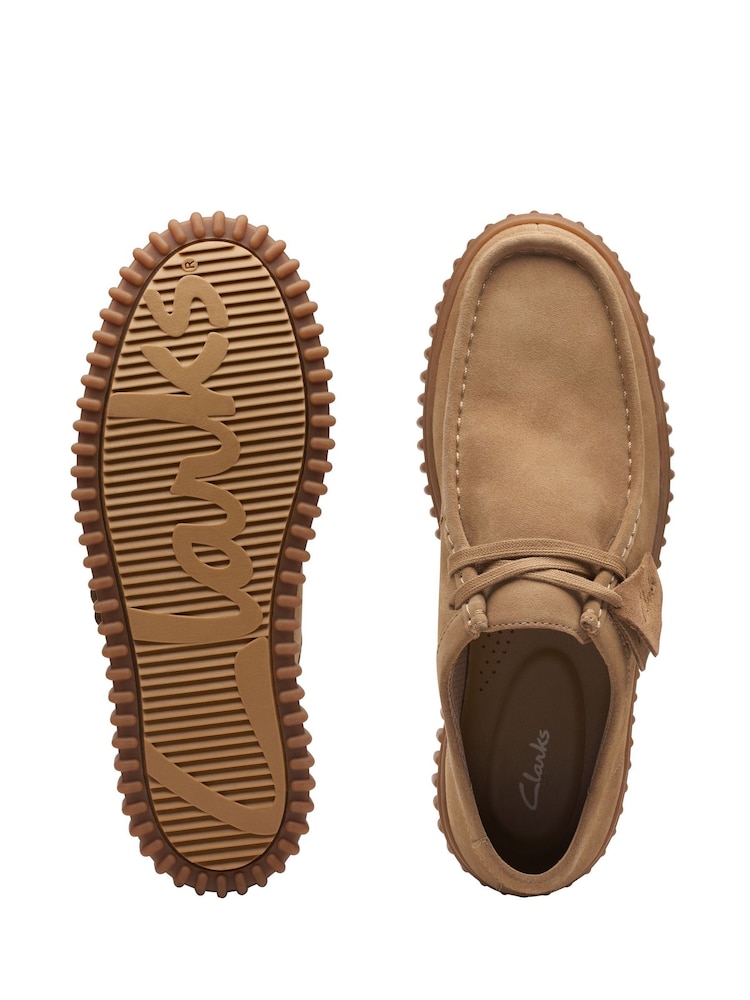 Naturale - Clarks Scarpe Torhill in pelle scamosciata - Image 7 of 7