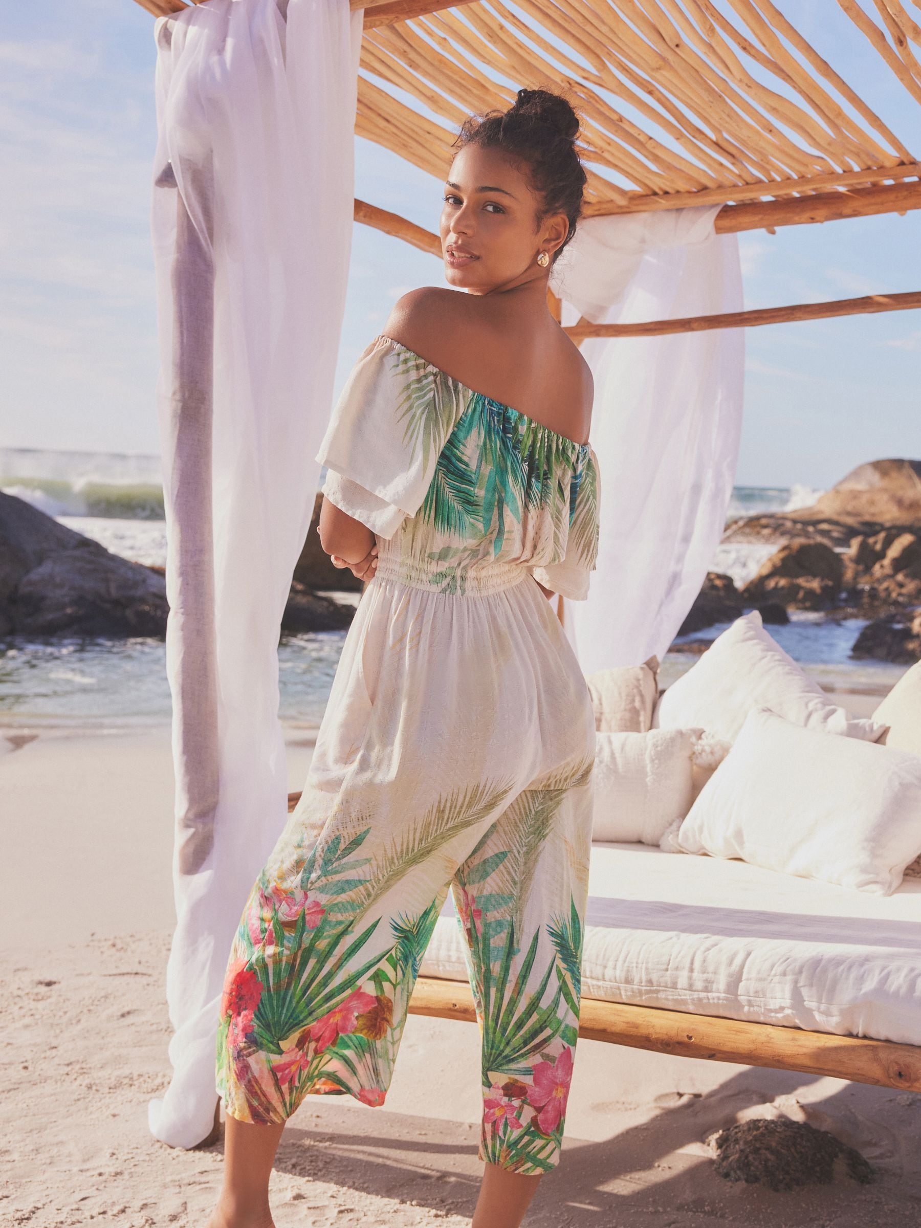 Tropical jumpsuit uk on sale