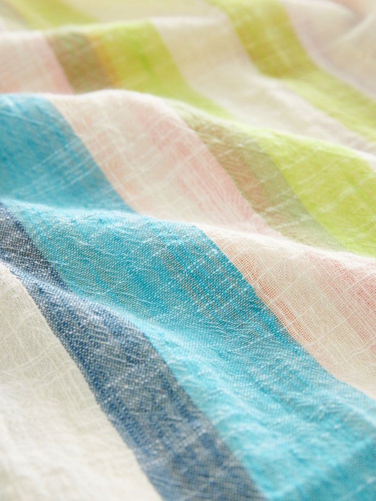 Multi Stripe Beach Shirt Cover-Up - Image 9 of 9