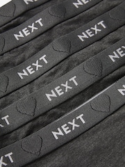 Charcoal Grey Sparkle Short Briefs 5 Pack (2-16yrs) - Image 4 of 4
