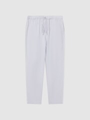 Reiss Ice Grey Farley Cotton Drawstring Pyjama Bottoms - Image 2 of 5