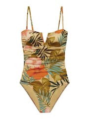 Lauren Ralph Lauren Island Tropical V Wire Swimsuit - Image 4 of 4