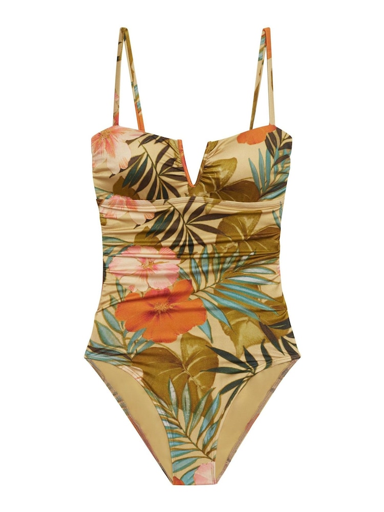 Lauren Ralph Lauren Island Tropical V Wire Swimsuit - Image 4 of 4 Lauren Ralph Lauren Island Tropical V Wire Swimsuit - Image 4 of 4