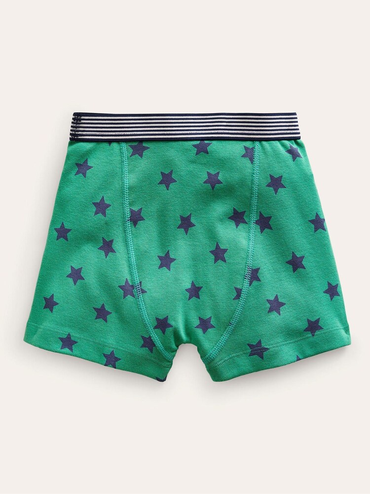 Boden Dark Blue Boxers 5 Pack - Image 2 of 3