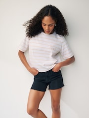 Neutral Short Sleeve Heavyweight Shorter Length Top - Image 3 of 6