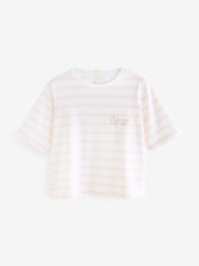 Neutral Short Sleeve Heavyweight Shorter Length Top - Image 5 of 6