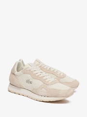 Lacoste Cream Partner 70s 124 2 SMA Trainers - Image 5 of 6