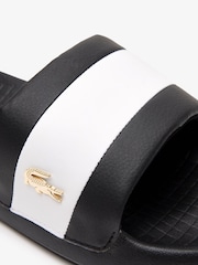 Negro carbón - Lacoste Logo Stripe Sandals - Imagen 6 de 6