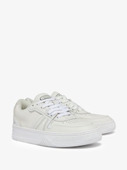 Lacoste Leather L001 Trainers - Image 5 of 6