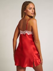 Rot - Boux Avenue Amelia Chemise Nachthemd - Bild 2 von 4