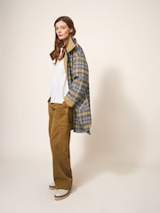 White Stuff Grey Maddie Reversible Coat - Image 3 of 7