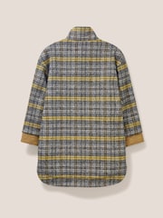 White Stuff Grey Maddie Reversible Coat - Image 6 of 7