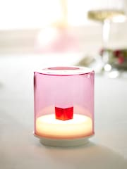 Indigo Owl Pink Gem Wireless Table Lamp - Image 2 of 5