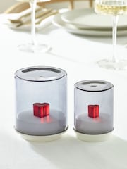 Indigo Owl Grey Gem Wireless Table Lamp - Image 4 of 5