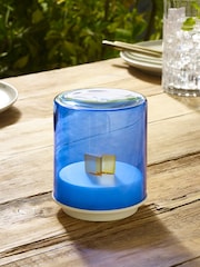 Indigo Owl Blue Gem Wireless Table Lamp - Image 6 of 9