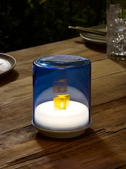 Indigo Owl Blue Gem Wireless Table Lamp - Image 7 of 9