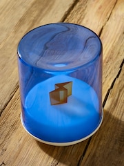 Indigo Owl Blue Gem Wireless Table Lamp - Image 9 of 9