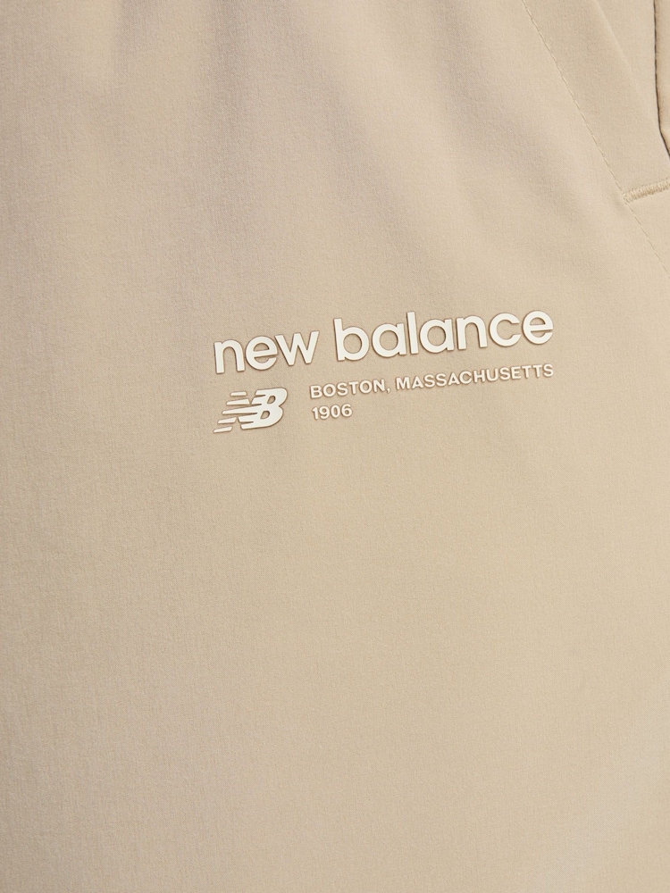 New Balance Brown Athletics Stretch Woven Joggers - Image 9 of 9