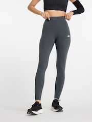 New Balance Grey Harmony 27 Inch High Rise Leggings - Image 1 of 10