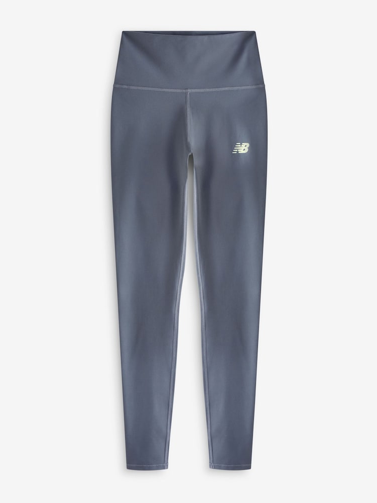 New Balance Grey Harmony 27 Inch High Rise Leggings - Image 10 of 10 New Balance Grey Harmony 27 Inch High Rise Leggings - Image 10 of 10