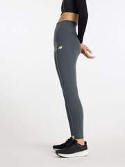 New Balance Grey Harmony 27 Inch High Rise Leggings - Image 4 of 10
