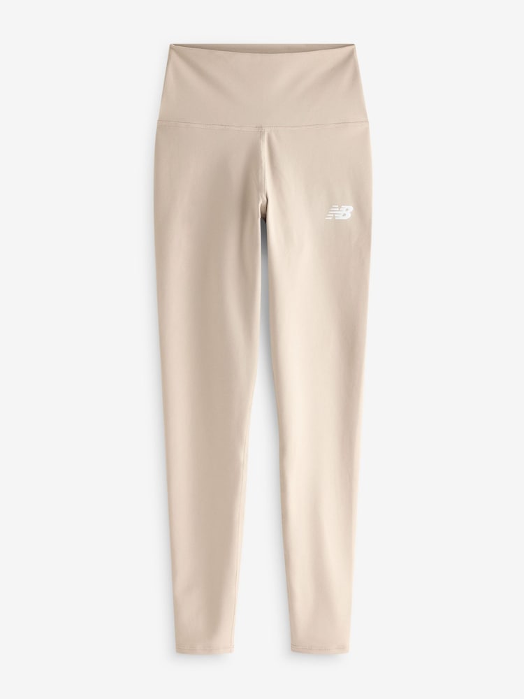 New Balance Brown Harmony 27 Inch High Rise Leggings - Image 10 of 10