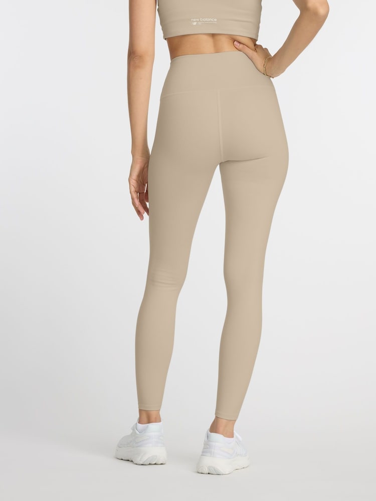 New Balance Brown Harmony 27 Inch High Rise Leggings - Image 2 of 10