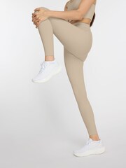 New Balance Brown Harmony 27 Inch High Rise Leggings - Image 3 of 10