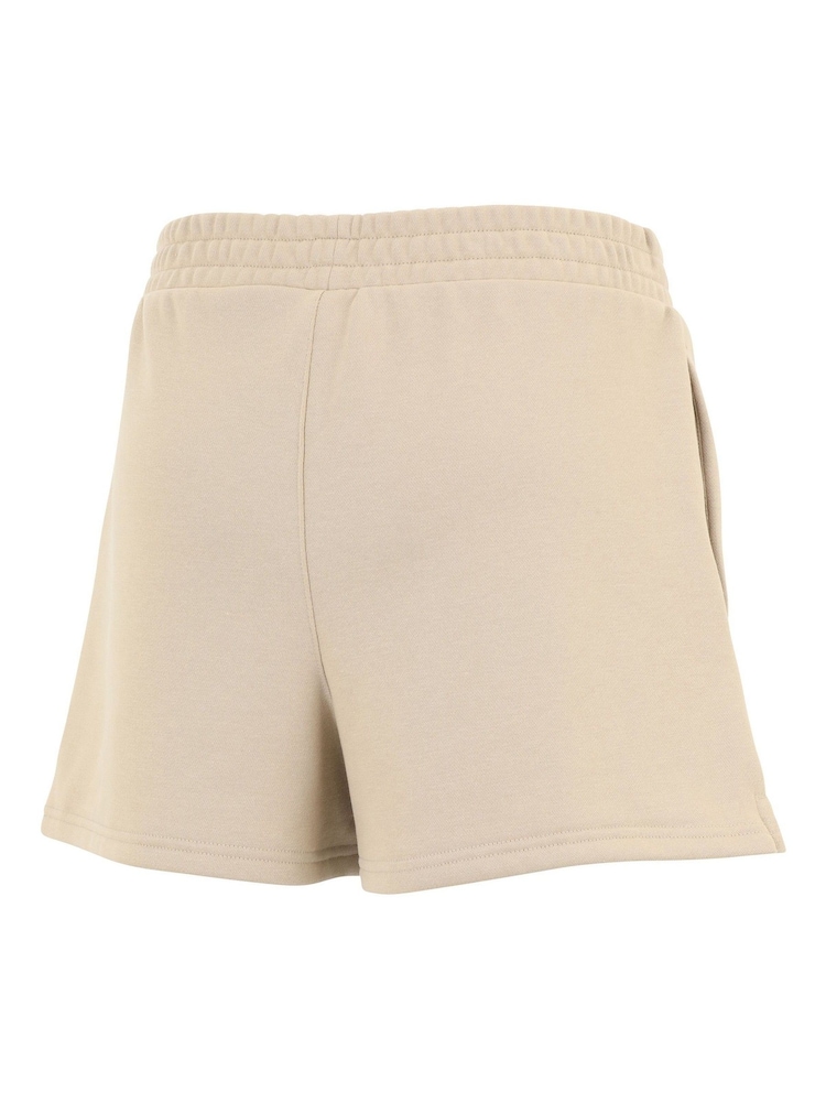 New Balance Brown Linear Heritage French Terry Shorts - Image 7 of 7