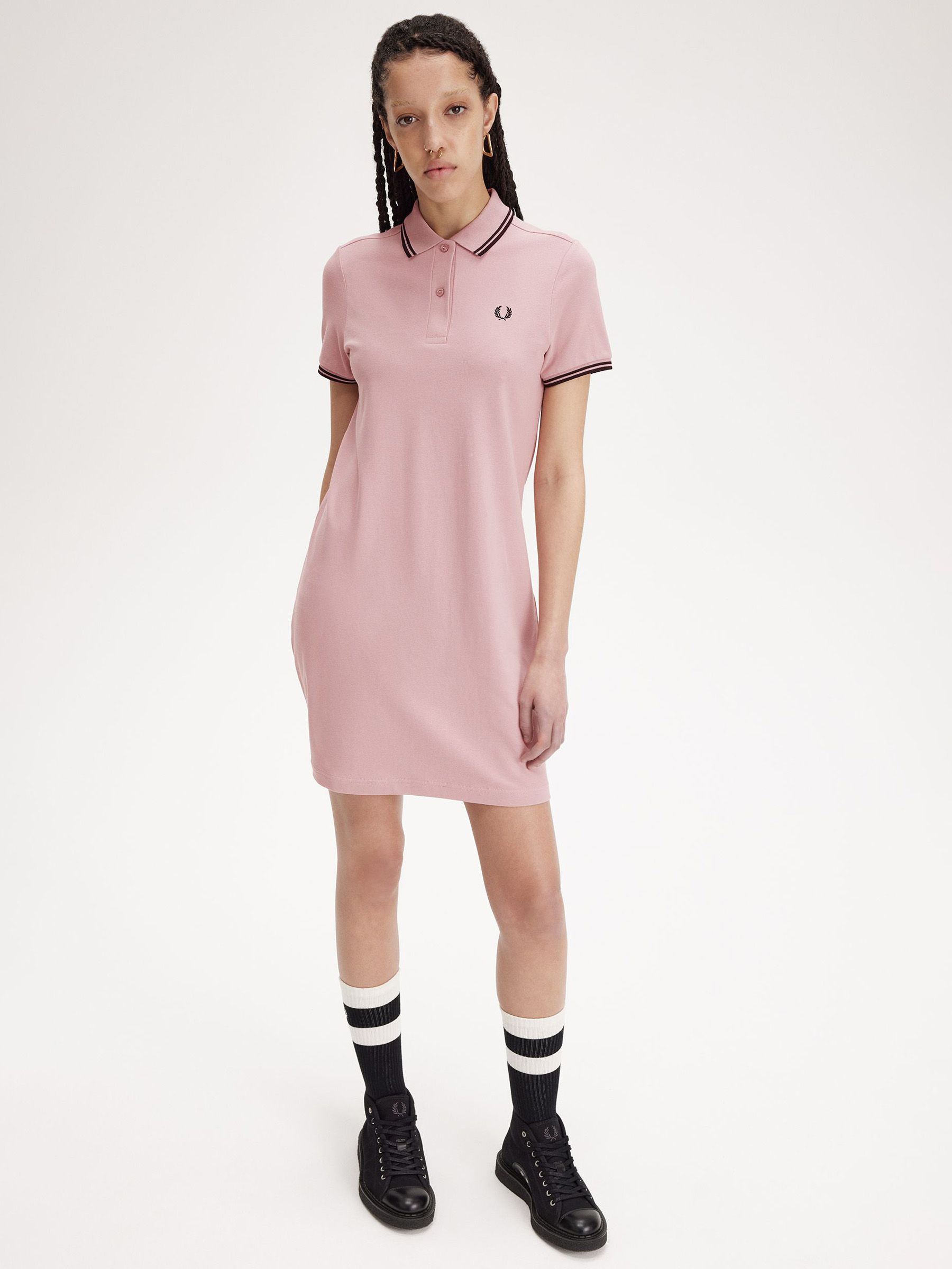 Twin Tipped Pique Dress／フレッドペリーポロシャツワンピース