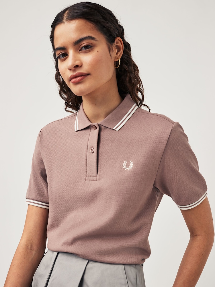 Fred Perry Twin Tipped Polo Shirt - Image 1 of 5 Fred Perry Twin Tipped Polo Shirt - Image 1 of 5
