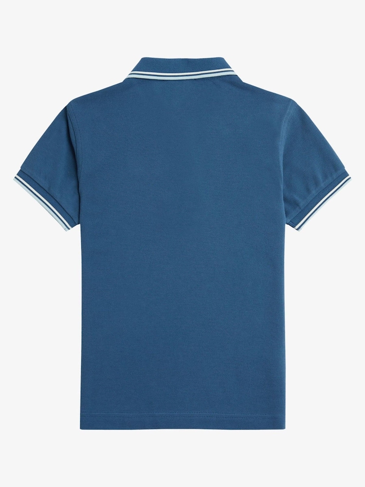 Fred Perry Kids Twin Tipped Polo Shirt - Image 2 of 3