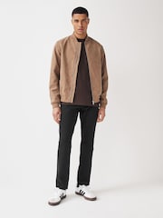 Black 5 Pocket Smart Textured Chino Trousers - Image 2 of 10