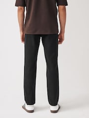 Black 5 Pocket Smart Textured Chino Trousers - Image 4 of 10