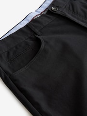 Black 5 Pocket Smart Textured Chino Trousers - Image 8 of 10