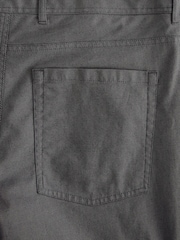 Charcoal Grey 5 Pocket Smart Textured Chino Trousers - Image 7 of 8