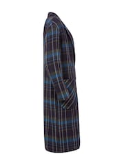 Celtic & Co. Blue Wool Knee Length Coat - Image 8 of 8