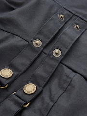 Celtic & Co. Blue 100% Cotton Wax Riding Coat - Image 8 of 9