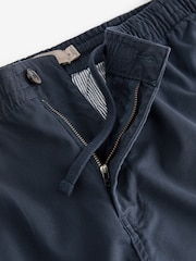 Navy Blue Elasticated Waist Chino Shorts - Image 8 of 11