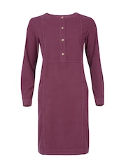 Celtic & Co. Baby Purple Cord Knee Length Dress - Image 3 of 5