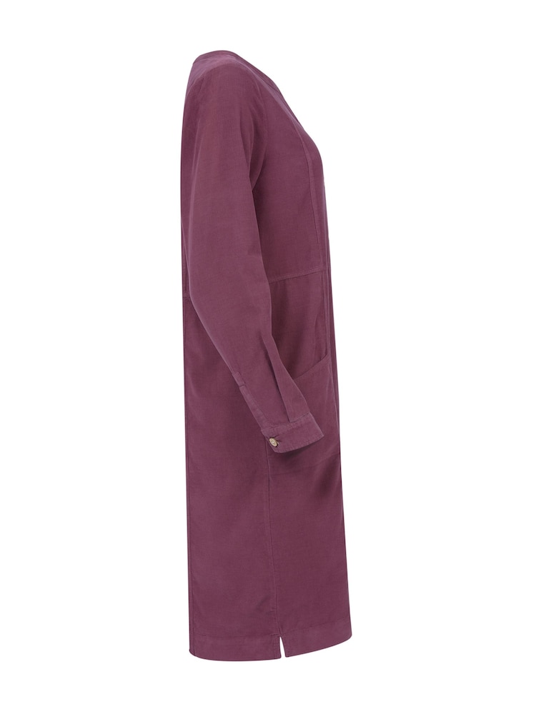 Celtic & Co. Baby Purple Cord Knee Length Dress - Image 5 of 5