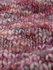 Celtic & Co. Pink Chunky Wool V-Neck Jumper - Image 7 of 10