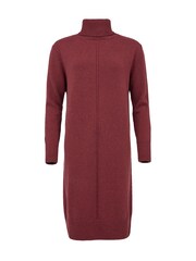 Celtic & Co. Lambswool Roll Neck Brown Dress - Image 5 of 10