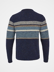 Celtic & Co. Mens Blue Statement Donegal Jumper - Image 4 of 8