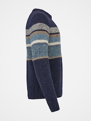 Celtic & Co. Mens Blue Statement Donegal Jumper - Image 5 of 8